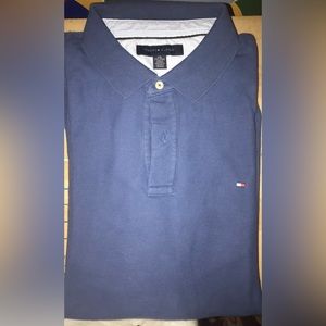 Tommy Hilfiger • XXL • Short Sleeve Polo Style • Purple